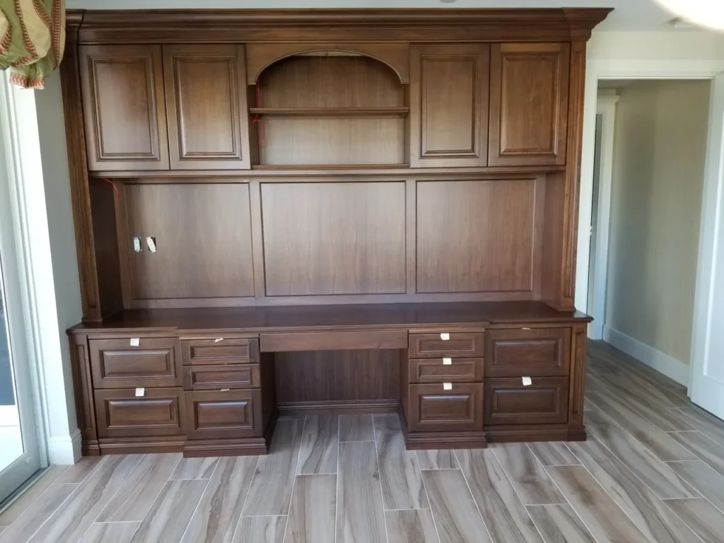 JR Custom Cabinetry home offices project