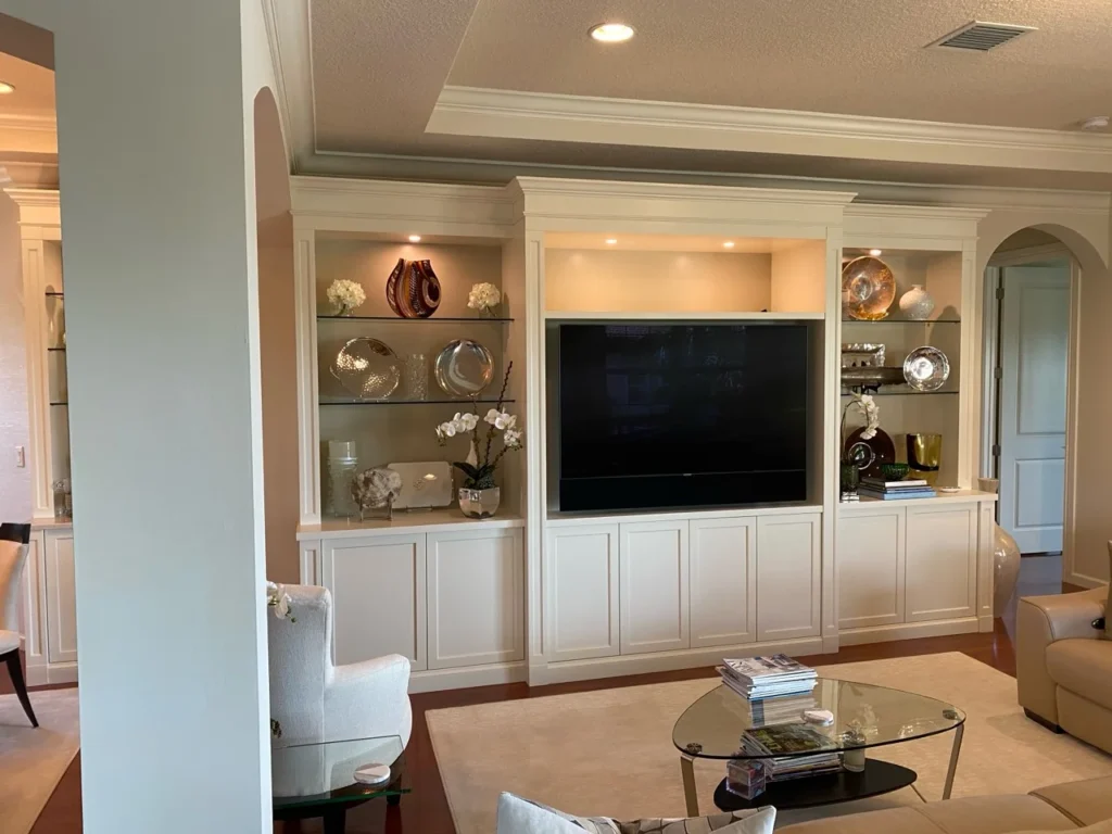 JR Custom Cabinetry built-ins & wall units project